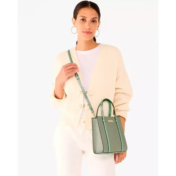 Kate Spade Kenzie Seawater Tote KK329 +2 Boxed Bifolds +2 Gift Bags @sheilamaund - Picture 3 of 12